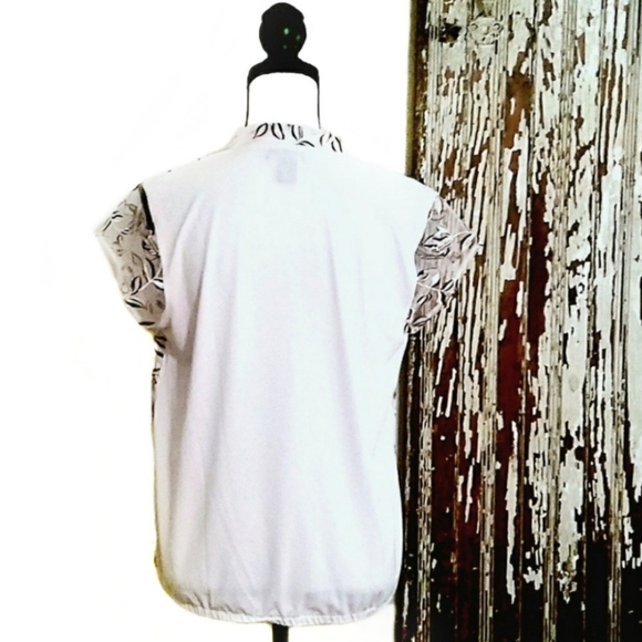 Liz Claiborne Floral Embroidered Top Pink Size M - Picture 6 of 11